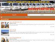 Tablet Screenshot of chuyennhaxaloi.com